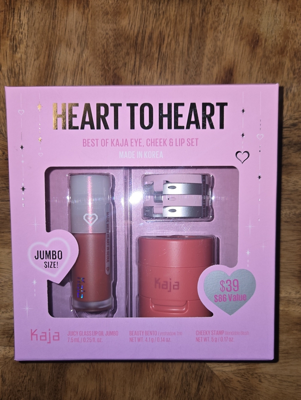 Kaja Eye, Cheek And Lip Set